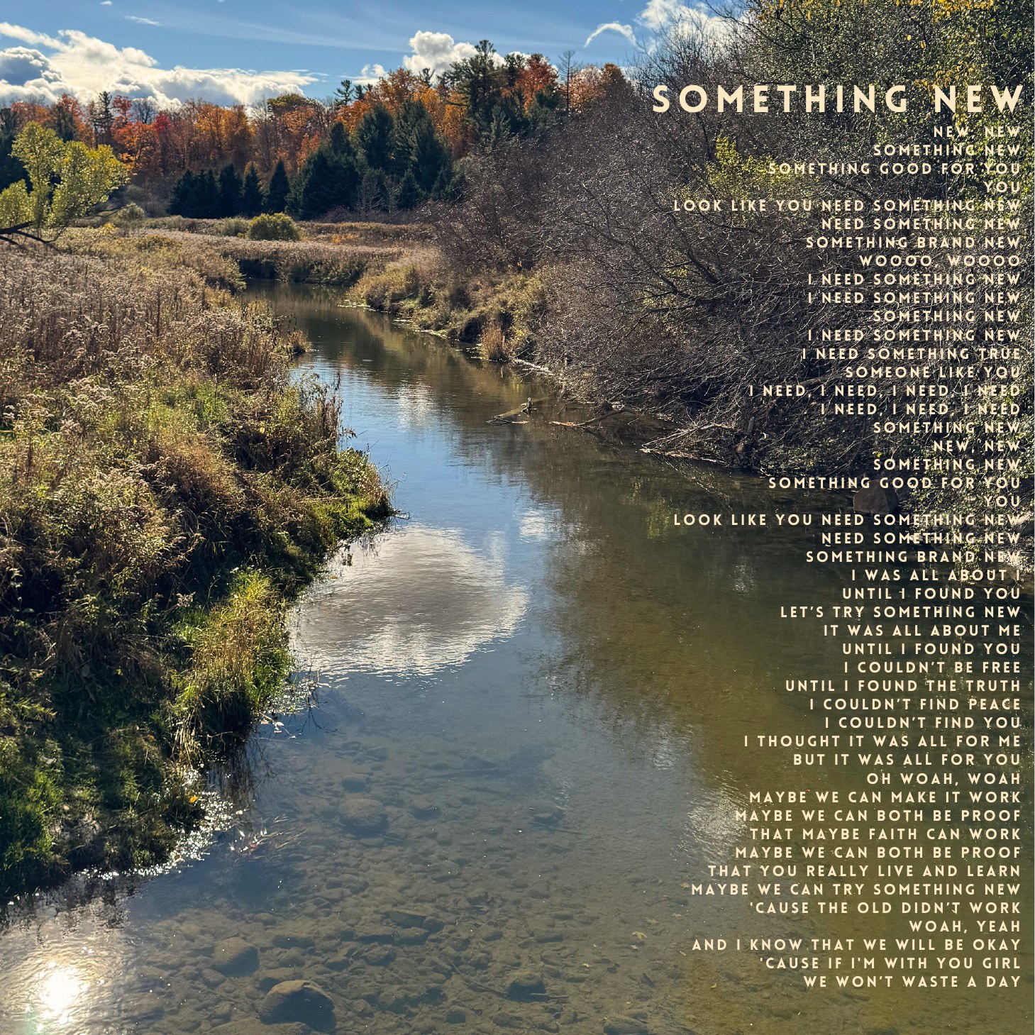 Something New official lyrics image